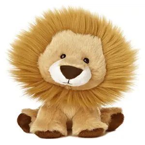 Carino moda creativa morbido personalizzato orsacchiotto morbido leone giocattolo promozionale farcito peluche leone giocattolo