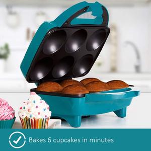 Máquina Eléctrica para Hacer Cupcakes <span class=keywords><strong>3</strong></span> <span class=keywords><strong>en</strong></span> <span class=keywords><strong>1</strong></span>, Máquina para Hacer Desayunos, Parrilla, <span class=keywords><strong>Waflera</strong></span>/<span class=keywords><strong>Sandwichera</strong></span>, Hornear Cupcakes - Product Image 4