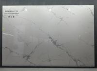 Dalles de grande taille 1200x2400x6mm 9-10mm pour comptoir de cuisine, carrelage en porcelaine blanc Carrara grand format