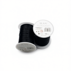 Filo Elastico 0,5mm 135M Circa Nero per Cucito - Product Image 1