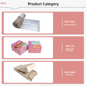 Rotolo di Fogli di Alluminio per Parrucchieri con Stampa Leopardata Premium e Confezione Personalizzata di Alta Qualità - Product Image 4