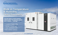 Chambre climatique de plain-pied d'humidité de la température de grande chambre climatique environnementale programmable d'essai