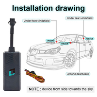 Mini traceur GPS 2G pour véhicule, protocole GT06, localisateur de voiture en temps réel, dispositif de suivi de flotte
