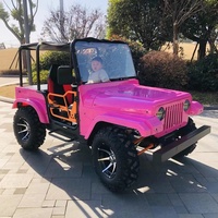 Buggy tout-terrain à essence 200cc pas cher / Buggy de plage Cross Go Karts pour adultes