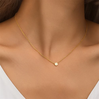 925 argent Sterling goutte d'eau zircone étoile pendentif gland collier ras du cou Mini Style argent bijoux de mode