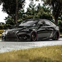 Kit de Carrocería Ancha Rocket Bunny para Lexus IS200t IS250 IS300 IS350 (13-20), Modificación con Guardabarros Delanteros y Traseros, Alerón