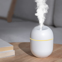 Humidificateur de voiture intelligent à ultrasons chaud 200ML pour la maison voiture USB brumisateur brumisateur Mini humidificateur d'air avec nuit LED