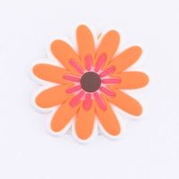 Schoencharms groothandel goedkope fabrieksprijs PVC zachte klompschoen charme decoratie op maat kinderschoen bloemencharms