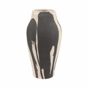 Grand vase abstrait en céramique, poterie en terre cuite pour la décoration florale de salon, chambre, bureau, table - Product Image 1