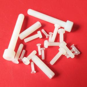 Vis à machine fendues en nylon M3 M4 M5 M6, vis à tête fraisée fendues en plastique - Product Image 3