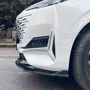 Front Bumper Lip Spoiler Diffuser <b>Splitters</b> Body Kit Aprons Cover Guard Trim for CHANGAN UNI-K UNIK 2021-2023 - Product Image 4