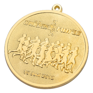 Médailles sportives en métal personnalisées, nouveau produit avec placage or - Product Image 1