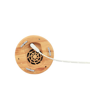 2025 Alibaba người bán hàng tốt nhất thiết bị gia dụng gỗ độc đáo thiết kế siêu âm mát Mist không khí tạo độ ẩm khuếch tán - Product Image 4