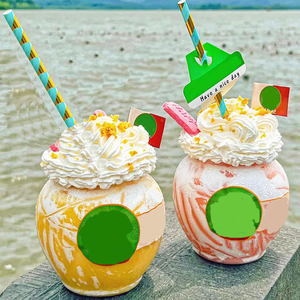 500ml Disposable PET <b>Plastic</b> <b>Cup</b> for Ice Cream Juice Mineral Water & Tea-Non-Toxic Customizable Color - Product Image 4