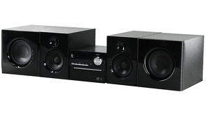 Système stéréo sans fil BT 5.0 à 2 canaux pour la maison, <span class=keywords><strong>radio</strong></span> FM, <span class=keywords><strong>radio</strong></span> <span class=keywords><strong>Internet</strong></span>, lecture MP3, USB, AUX, batterie en option, bois, 200W RMS - Product Image 4