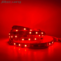 Personnalisé Blanc Noir 12mm PCB 12v Ucs512 Dmx512 RGB 5050 60leds/m Smart Led Strip Light