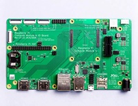 Carte de développement Raspberry Pi 4 Compute Module 4 CM4 IO BOARD pour extension de module informatique