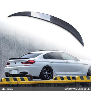 สปอยเลอร์หลังคาร์บอนไฟเบอร์ทรง M6 สำหรับรถยนต์ BMW ซีรีส์ 6 F06 4 ประตู Gran Coupe M6/F13 2 ประตู Coupe M6 ปี 2011-2018 - Product Image 1