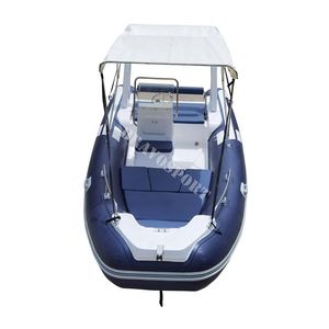 20 Foot Heytex Heavy Duty Thermal Welded Pvc Fiberglass Flat Bottom Inflatable Rib 600 <strong>Boat</strong> <strong>for</strong> <strong>Sale</strong> <strong>UK</strong> - Product Image 4