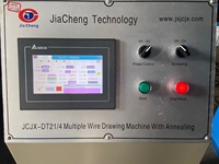 JIACHENG JCJX-DT21/8 Multi Heads Hochgeschwindigkeits-Elektrodraht-Wassertank-Kabel zeichnung, die Maschine herstellt