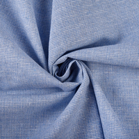 Tissu en toile de lin et coton durable 150 GSM 145 SM pour sacs et accessoires, tissage robuste, vente en gros, MOQ 2M