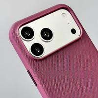 JOYPORODO L217 Nouvelle Coque TechWoven Magnétique Puissante + Animation pour iPhone 17 18 Pro Max Anti-Choc Anti-Traces de Doigts Fundas Mobile