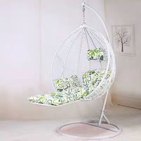 Hamac Double de maison de Style Ins, panier suspendu d'extérieur, chaise en osier, fauteuil suspendu de nid d'oiseau paresseux, balançoire d'extérieur, offre spéciale