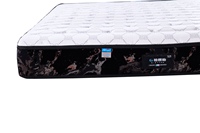Matelas de chambre à coucher orthopédique confortable et silencieux, taille Queen, matelas moderne en latex naturel à ressorts ensachés