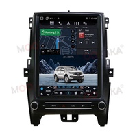 Pemutar Dvd Mobil Android 12.1 Inci, Radio Mobil Layar Lebar untuk Ford Ranger 2016-2021 Mobil dengan Carplay dan Android Auto