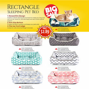 Grande promotion de vente en stock 3 dollars produits pour animaux de compagnie lit en gros lavable chaud <span class=keywords><strong>pas</strong></span> <span class=keywords><strong>cher</strong></span> lits pour chiens - Product Image 2