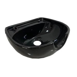 Vertical Ceramic Basin Hair Washing <b>Bed</b> Seated Flushing Pool Plastic Hair Washing Basin Pillar Base - Product Image 5