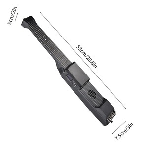 Guitarra eléctrica inteligente de 7 trastes, práctica silenciosa, sintonizador Digital, función de metrónomo, bolsillo, portátil, folclórico, MIDI, guitarra multifuncional - Product Image 2