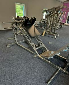 Máquina <span class=keywords><strong>de</strong></span> <span class=keywords><strong>Gimnasio</strong></span> Comercial <span class=keywords><strong>de</strong></span> Acero Inoxidable <span class=keywords><strong>para</strong></span> Ejercicios <span class=keywords><strong>de</strong></span> Piernas, Sentadillas y Prensa <span class=keywords><strong>de</strong></span> Piernas, <span class=keywords><strong>Equipo</strong></span> <span class=keywords><strong>de</strong></span> Fuerza Recargado, Super Hack Squat Lineal - Product Image 3