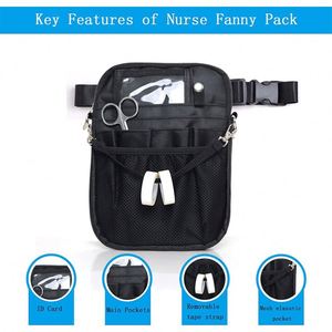 Nurse Waist Pouch Nurse Tool Belt with Tape Holder for Stethoscopes Bandage Scissors and Other Medical Supplies - Product Image 3