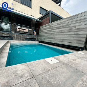 Couverture de piscine pliable manuelle Water Crown, résistante au vent, bâche de protection pour piscine hors sol - Product Image 4