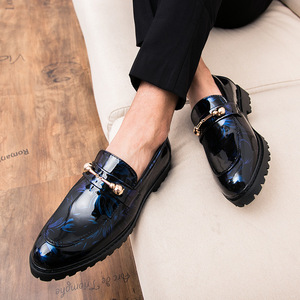 Nuove <span class=keywords><strong>Scarpe</strong></span> Eleganti Oxford da <span class=keywords><strong>Uomo</strong></span> in Pelle Intagliata Stile Brogue, Traspiranti, Taglie Grandi, Stile Britannico Casual, Punta Affusolata, per Primavera e Cerimonie - Product Image 4