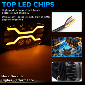 LELANPU Faros Delanteros para <span class=keywords><strong>Cuatrimoto</strong></span>, Accesorios para Auto, Lente de 10 Pulgadas, Luz Auxiliar Externa para Conducción, Luz de Trabajo LED Todoterreno para Hilux - Product Image 5