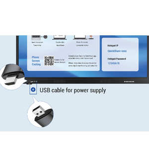 Adaptador Plug-and-Play AirPlay Miracast con Puertos USB 2.0/1.4 <span class=keywords><strong>para</strong></span> Reuniones de Negocios, Aulas, Transmisión de TV en Casa. Sin <span class=keywords><strong>Internet</strong></span> - Product Image 6