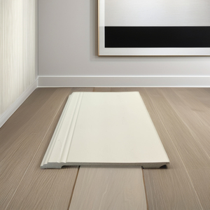 RUITONG PS/Rodapié de plástico blanco de diseño moderno Rodapie Tablero de falda de fácil instalación con ventaja impermeable - Product Image 2