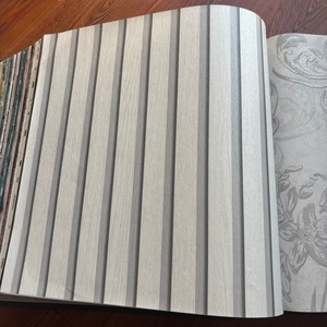 Carta da Parati 3D a Righe Verticali Semplificate <span class=keywords><strong>per</strong></span> Camera da Letto, Soggiorno, <span class=keywords><strong>Ufficio</strong></span>, Hotel, Parete di Sfondo, Parete TV - Product Image 4