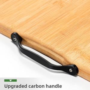 家用双面防霉竹制切菜板带滚动揉捏功能防滑1.8厘米厚 - Product Image 3