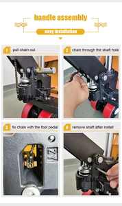 WEMALIFT Manual <strong>Lift</strong> <strong>Trolley</strong> <strong>2</strong> Ton Truck BFC <strong>Hydraulic</strong> Pallet Truck with Weight Weighing Scale - Product Image 3