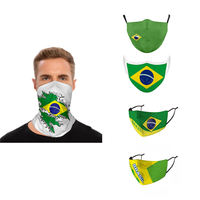 Großhandel Bestseller Individuelles Logo Souvenir-Fanartikel Fußball-Fanprodukte Brasilien Fußballtrikot Flagge