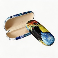 Étui portable simple pour lunettes de soleil, lunettes foncées, et lunettes de myopie à grande monture, étui magnétique pour lunettes