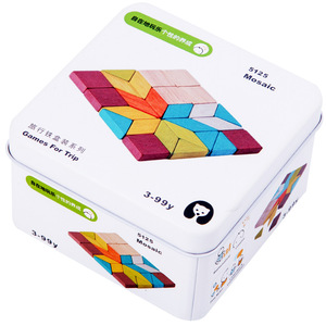 Enfants Puzzle Jouets Montessori Éducation Préscolaire Tangram Jeu Blocs de Construction Apprentissage Puzzle Jeu Enfants Festival Jouet - Product Image 3
