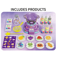 Kit de Jouets Magiques Elfe Aquatique aux Designs Innovants, Jouet de Cuisine d'Imitation, STEM DIY, Aliments et Loisirs Créatifs pour Enfants