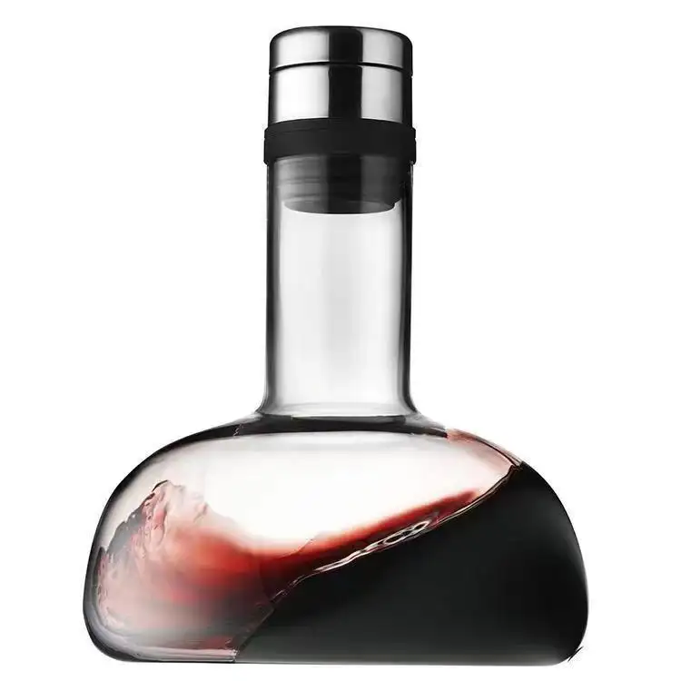 Breathable Fast Red Wine Decanter Iceberg Crystal Glass Wine divider Decanter
