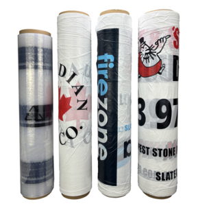 Rollo de Plástico para Envolver Palés, Película Estirable de Grado Industrial con Logotipo Personalizado Impreso - Product Image 4