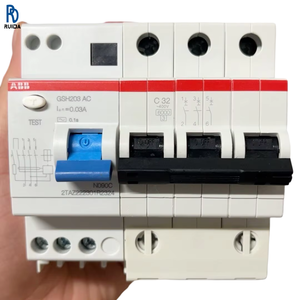 GSH203 AC เซอร์กิตเบรกเกอร์ขนาดเล็ก สวิตช์อากาศ 3P 380V เซอร์กิตเบรกเกอร์โอเวอร์โหลดสามขั้ว แรงดันต่ำ อุปกรณ์ไฟฟ้า - Product Image 1