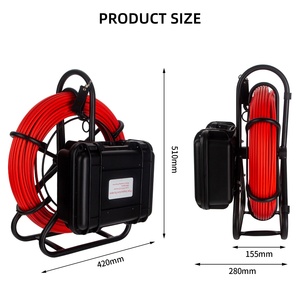 Système de caméra d'inspection des canalisations avec écran HD 1080P de 9 pouces, câble de 7 mm, caméra d'inspection des tuyaux - Product Image 5